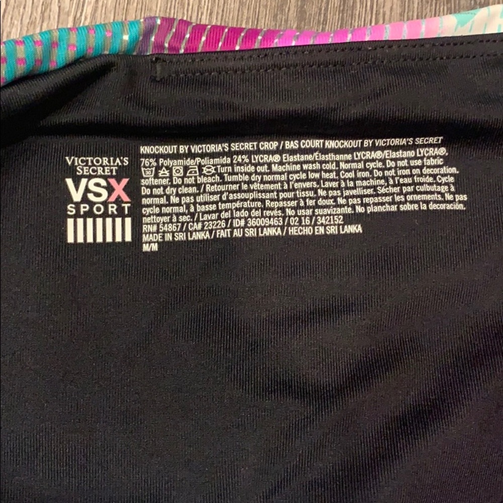 Victoria’s Secret Crop Leggings Medium - Picture 2 of 5